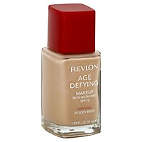 Revlon Age Defying Makeup With Botafirm SPF 15 Dry Skin Soft Beige - 1.25 Fl. Oz. - Image 1