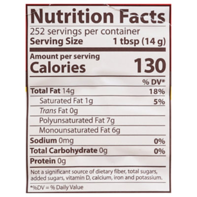 123 Veg Oil Gallon - 128 Oz - Image 3