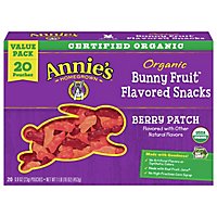 Annies Fruit Snacks Organic Bunny Berry Patch - 20-0.8 Oz - Image 3