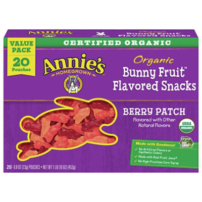 Annies Fruit Snacks Organic Bunny Berry Patch 200.8 Oz JewelOsco