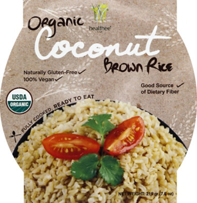 Healthee Brown Rice Organic Coconut - 7.6 Oz - Image 2