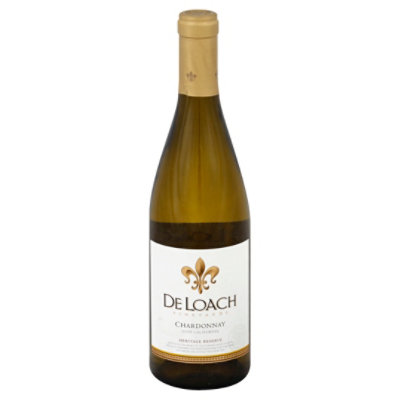 DeLoach Heritage Reserve 2018 California Chardonnay White Wine - 750 Ml - Image 1