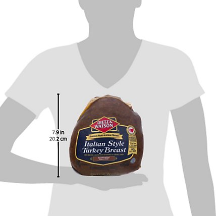 Dietz & Watson Turkey Breast Italian Case - 0.50 Lb - Image 1