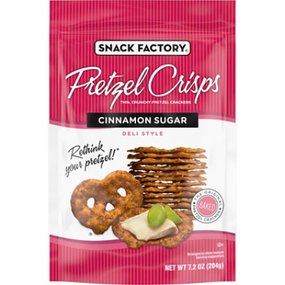 Snack Factory Cinnamon Sugar Pretzel Crisps - 7.2 Oz - Image 1