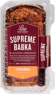 Supreme Cinnamon Babka W/ Streusel - 16 Oz - Image 2