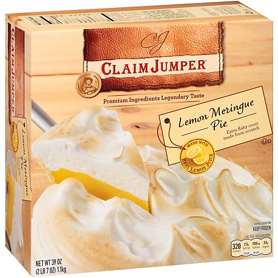 Claim Jumper Lemon Meringue Pie - 39 Oz