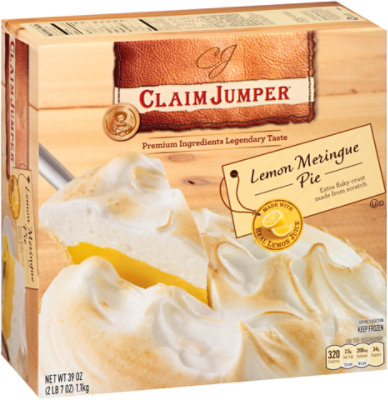 Claim Jumper Lemon Meringue Pie - 39 Oz
