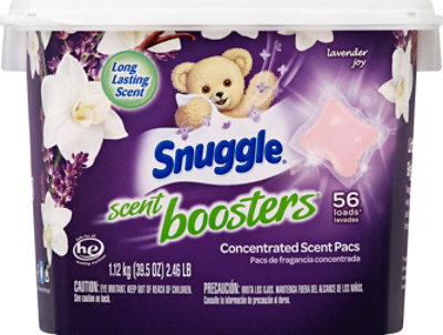 Snuggle Scent Booster Scent Pacs Concentrated Lavender Joy 56 Count - 39.5 Oz - Image 2