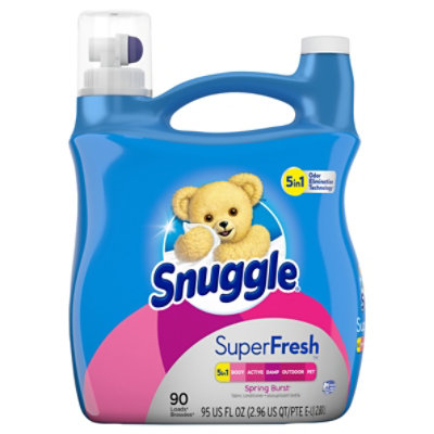 Snuggle Plus Spring Burst Fabric Softener - 95 Fl. Oz. - Image 2