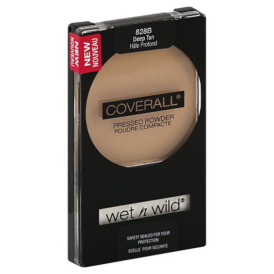 Wet N Wild Coverall Press Powder Deep Tan - 0.26 Oz