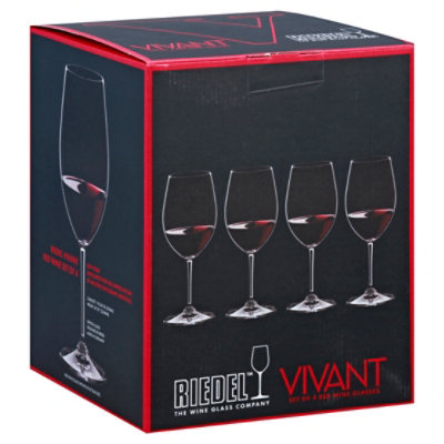 Riedel Vivant Red Wine Glasses - 4 Count - Image 1