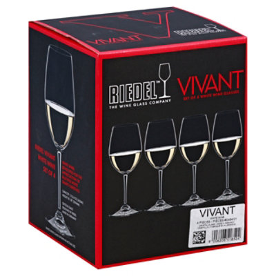 Riedel Performance Red or White Wine Crystal Glasses, Set of 4