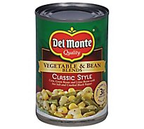 Del Monte Vegetable & Bean Blends Classic Style - 14.5 Oz