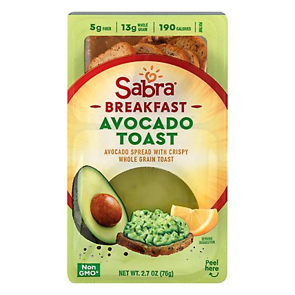 Sabra Avocado Spread With Toast - 2.7 Oz - Image 3