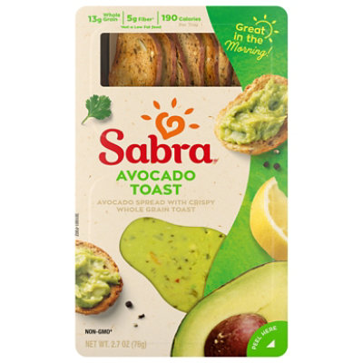 Sabra Avocado Spread With Toast - 2.7 Oz - Image 3