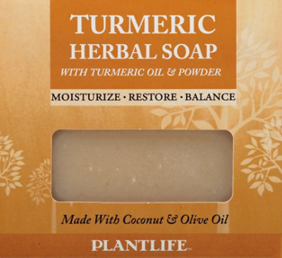 Plantlife Soap Turmeric - 4 Oz - Image 2