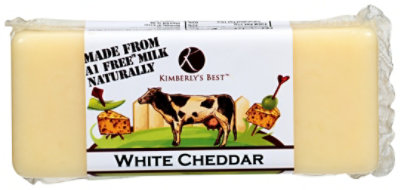 Kimberlys Best A-1 Free White Cheddar Cheese - 8 Oz