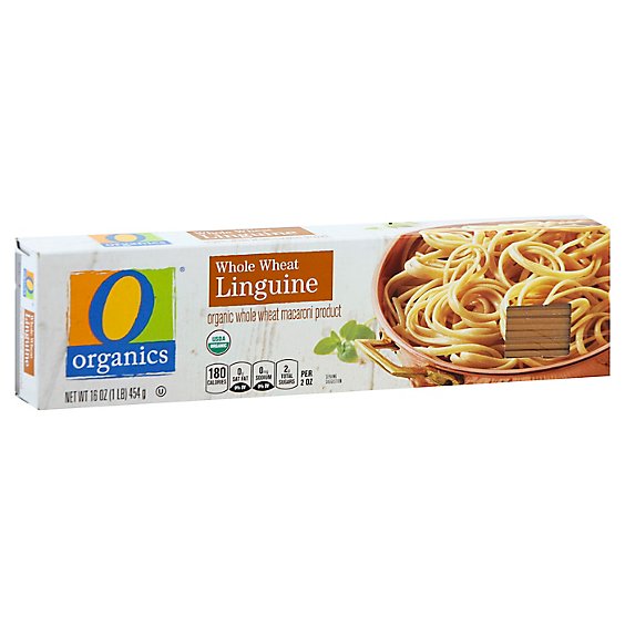 O Organics Pasta Linguine Whole Wheat - 16 Oz