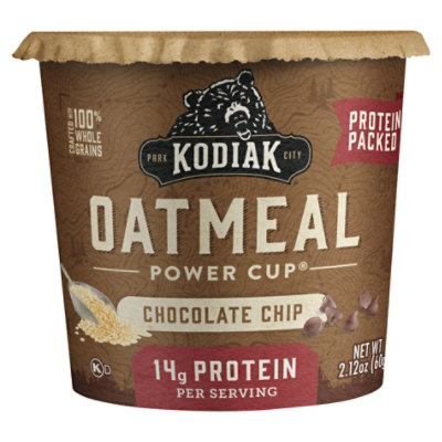 Kodiak Chocolate Chip Oatmeal Power Cup - 2.12 Oz - Image 3