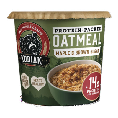Kodiak Maple Brown Sugar Oatmeal Power Cup