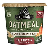 Kodiak Oatmeal Cup Mpl Brn Sug - 2.12 Oz - Image 1