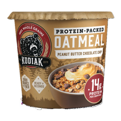 Kodiak Peanut Butter Chocolate Chip Oatmeal Power Cup