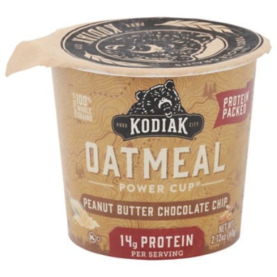 Kodiak Peanut Butter Chocolate Chip Oatmeal Power Cup - 2.12 Oz - Image 3