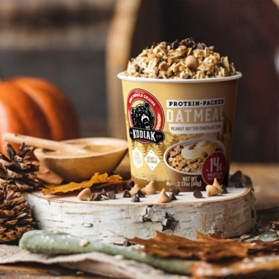 Kodiak Peanut Butter Chocolate Chip Oatmeal Power Cup - 2.12 Oz - Image 2