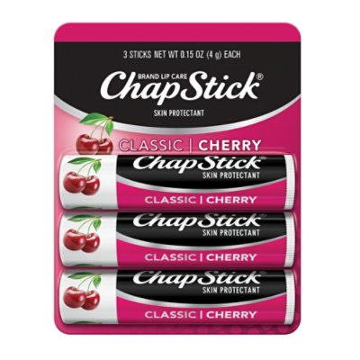 Chapstick Cherry Lip Balm 3 Pack - 3-.15 Oz - Image 1