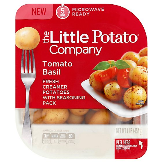Potatoes Tomato Basil Microwave Ready - 1 Lb