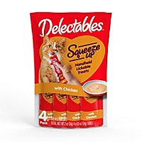 Delectables Squeeze Up Cat Treats With Chicken - 2 Oz - Image 1