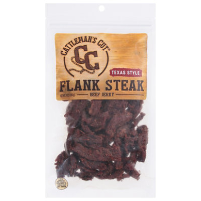 Cattlemans Cut Flank Steak Texas Style Beed Jerky - 9 Oz - Image 3