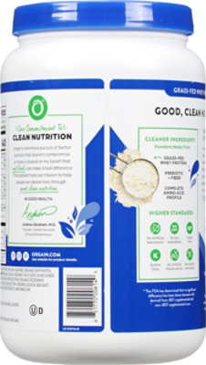 Orgain Prtn Pwdr Whey Van Bean - 1.82 Lb - Image 6