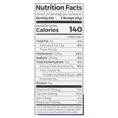 Orgain Prtn Pwdr Whey Van Bean - 1.82 Lb - Image 4