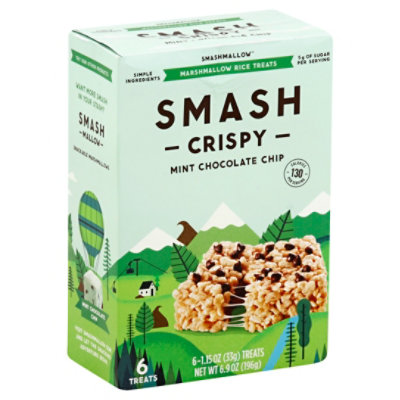 Smashmellows Mint Chocolate Chip - 6 Count