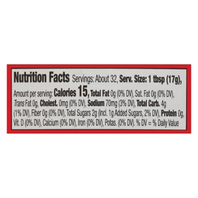 Signature SELECT Ketchup Tomato 50% Less Sodium 50% Less Sugar - 19.5 Oz - Image 3