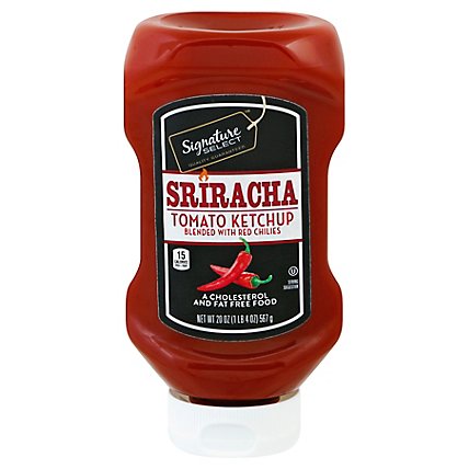 Signature SELECT Ketchup Tomato Sriracha - 20 Oz - Image 1