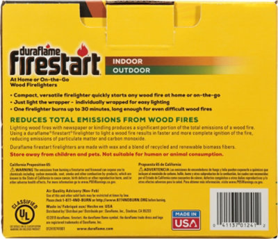 Duraflame Firestart Firelighters Wood - 12-4.5 Oz - Image 3