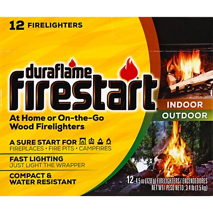 Duraflame Firestart Firelighters Wood - 12-4.5 Oz - Image 2