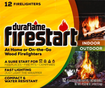 Duraflame Firestart Firelighters Wood - 12-4.5 Oz - Image 2