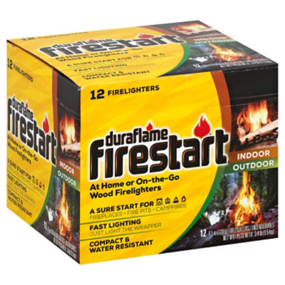 Duraflame Firestart Firelighters Wood - 12-4.5 Oz - Image 1