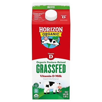 Horizon Organic Whole Grassfed Milk- 64 Fl. Oz. - Image 1