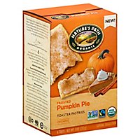 Natures Path Organic Toaster Pastries Frosted Pumpkin Pie 6 Count - 11 Oz - Image 1