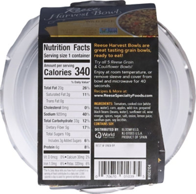 Reese Bowl Harvest Wild Rice - 7.76 Oz - Image 6