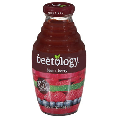 Beetology Juice 100% Organic Beet + Berry - 8.45 Fl. Oz. - Image 1