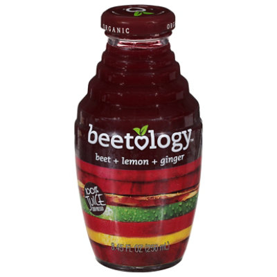 Beetology Juice 100% Organic Beet + Lemon + Ginger - 8.45 Fl. Oz. - Image 1