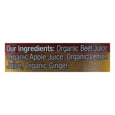 Beetology Juice 100% Organic Beet + Lemon + Ginger - 8.45 Fl. Oz. - Image 5