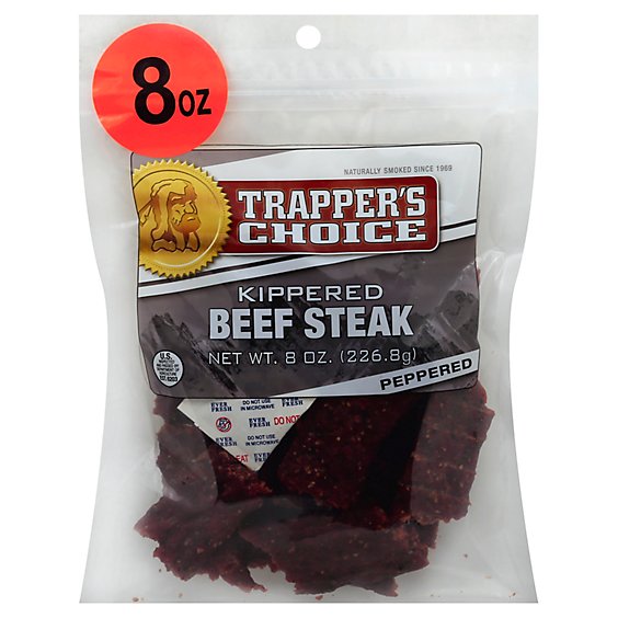 Peppered Tc Beef Steak - 8 Oz