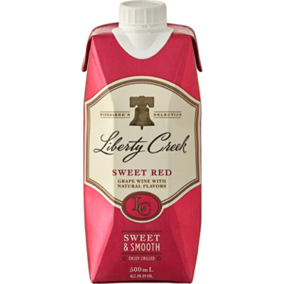 Liberty Creek Vineyards Sweet Red Red Wine Tetra Pak - 500 Ml