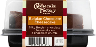 The Cheesecake Factory Belgian Chocolate Cheesecake Slice - Each - Image 3